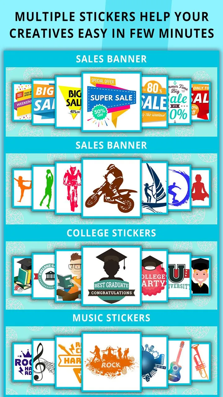 Poster Maker: Flyer Designer | Indus Appstore | Screenshot