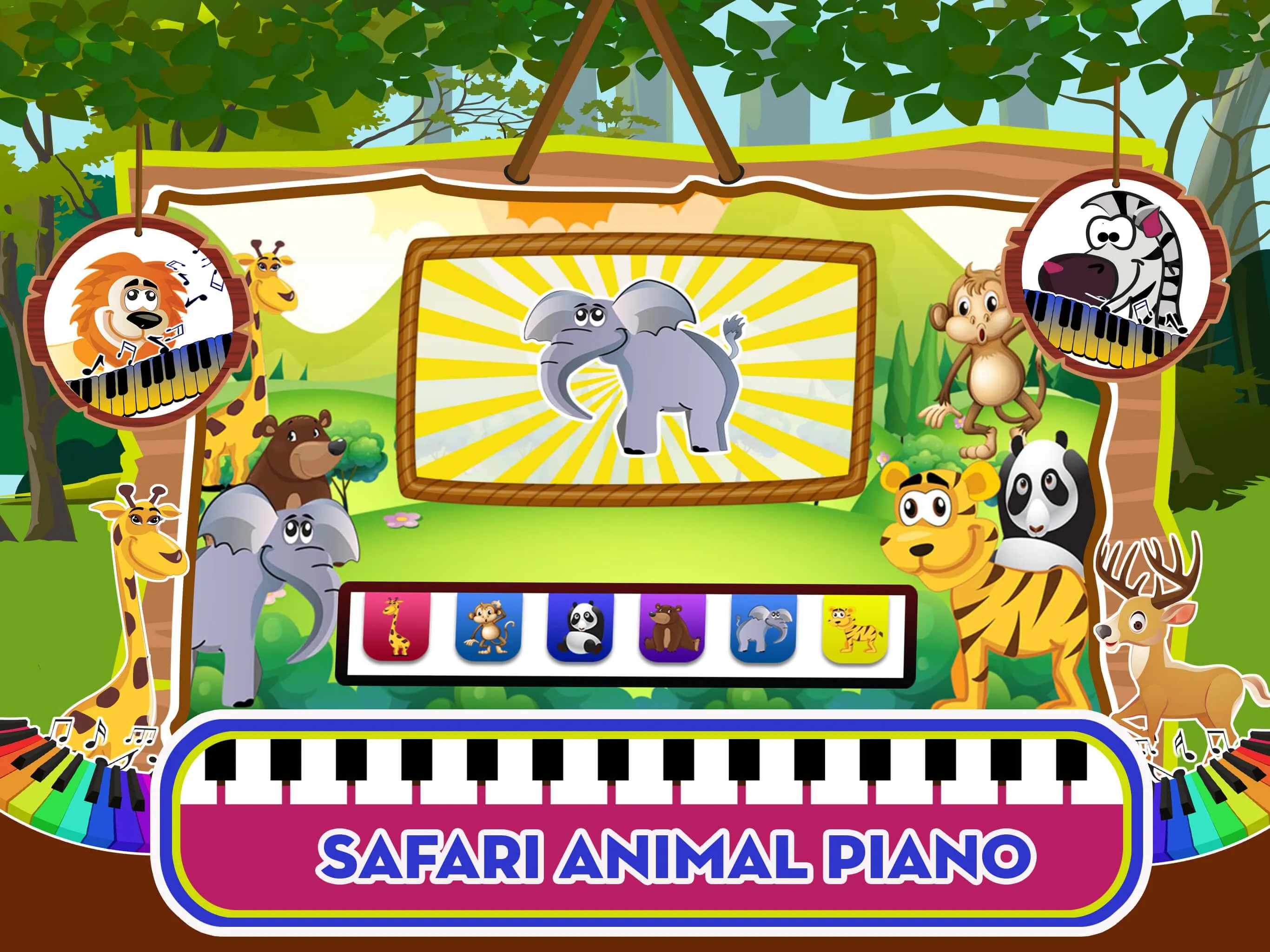 Baby Piano Animals Sounds Apps | Indus Appstore | Screenshot