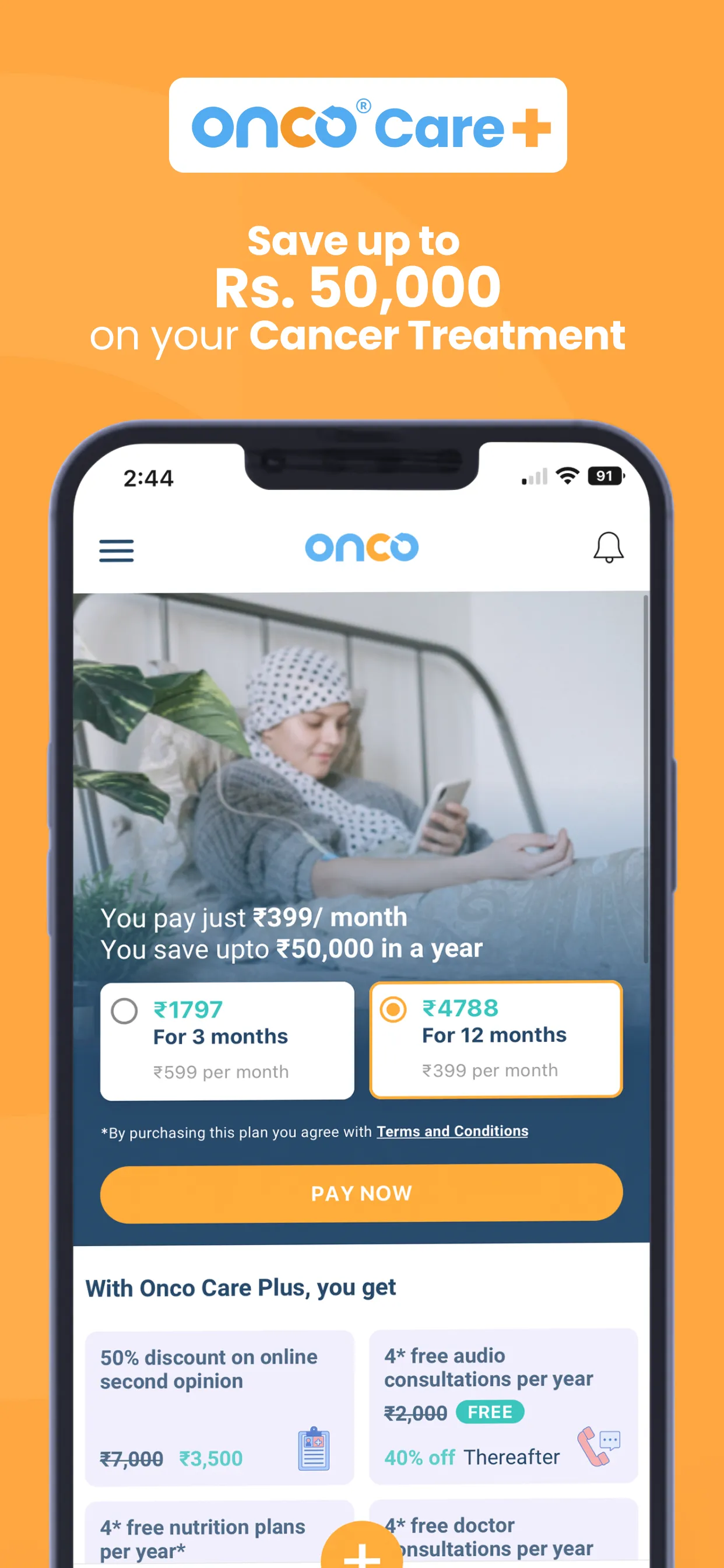 Onco Cancer Care | Indus Appstore | Screenshot