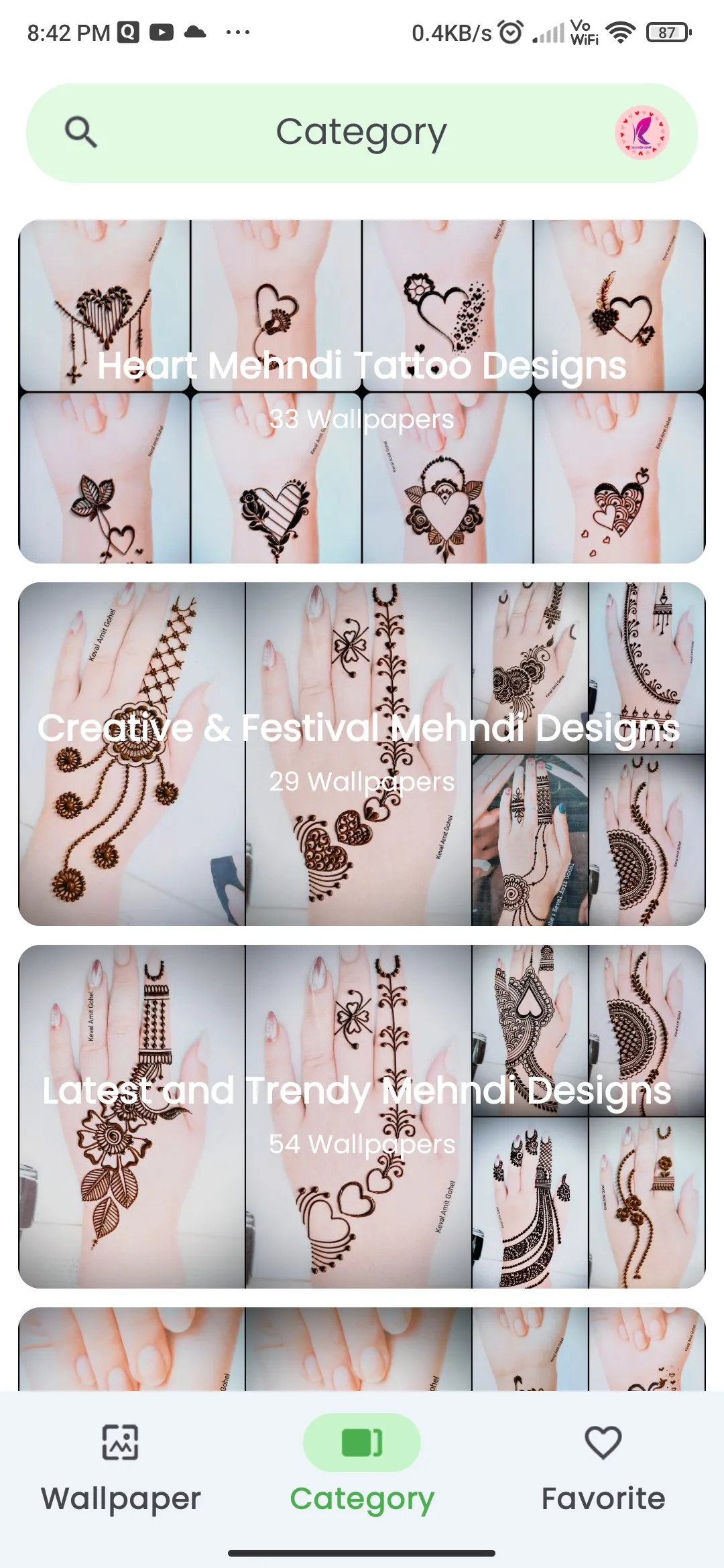 Mehndi Designs | Indus Appstore | Screenshot