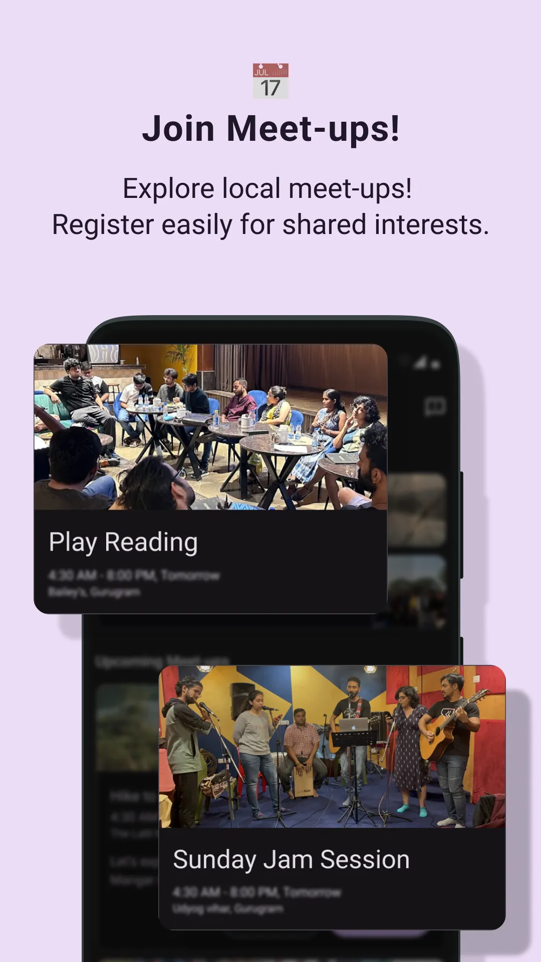 Misfits: Hobbies & Friends IRL | Indus Appstore | Screenshot