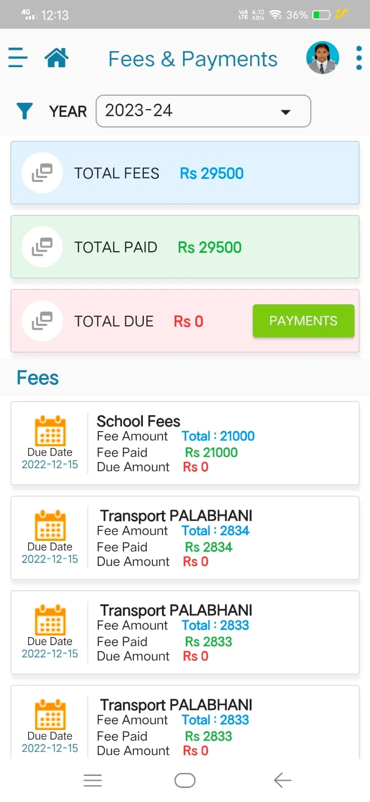 DR.SIDHANT DANIGOND SCHOOL APP | Indus Appstore | Screenshot