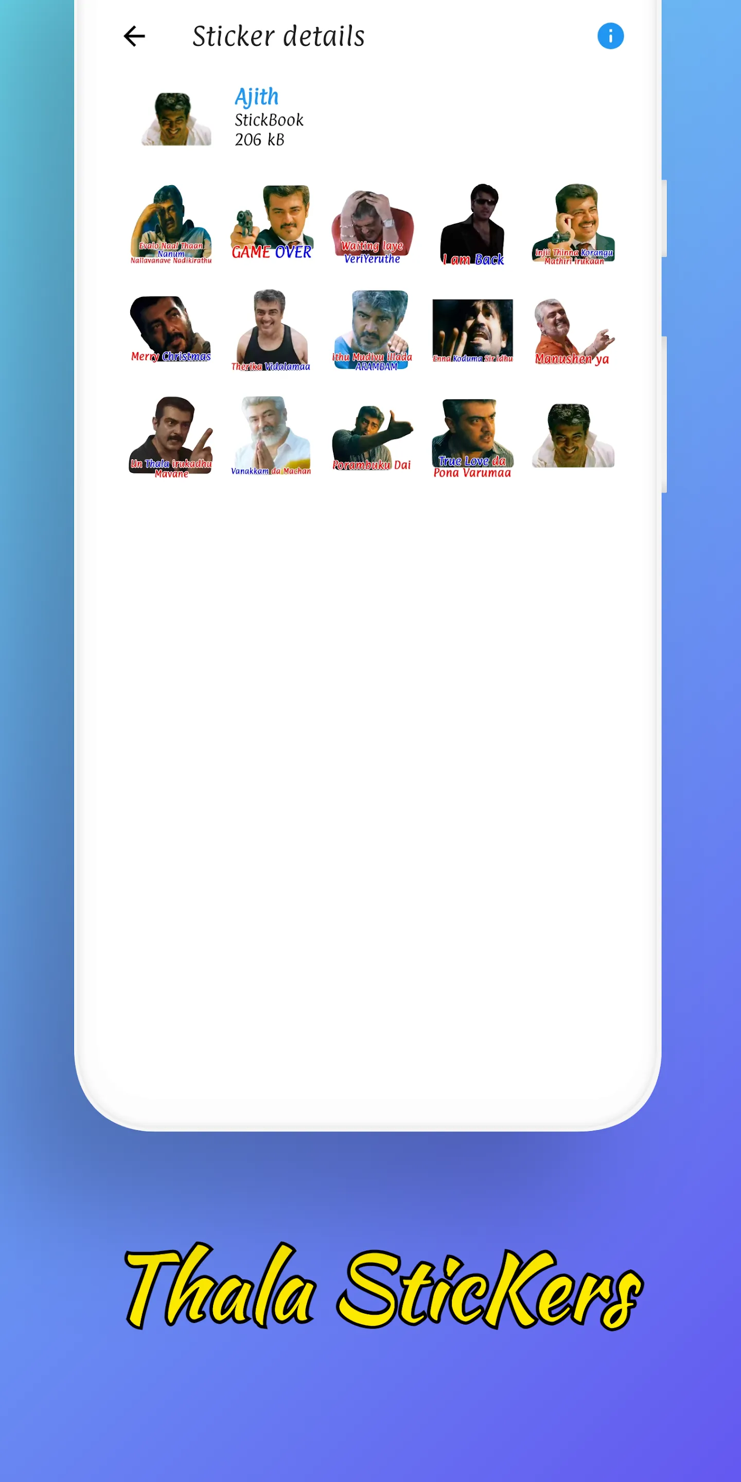 StickBook - Tamil WASticker | Indus Appstore | Screenshot