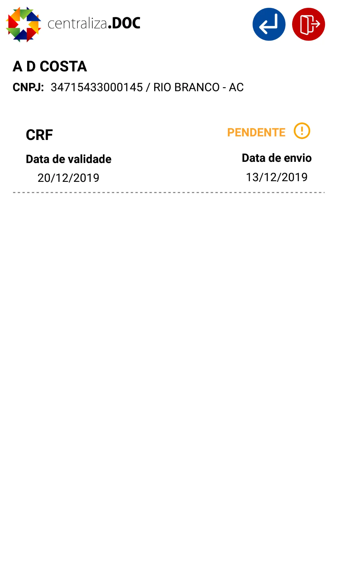 centraliza.DOC | Indus Appstore | Screenshot