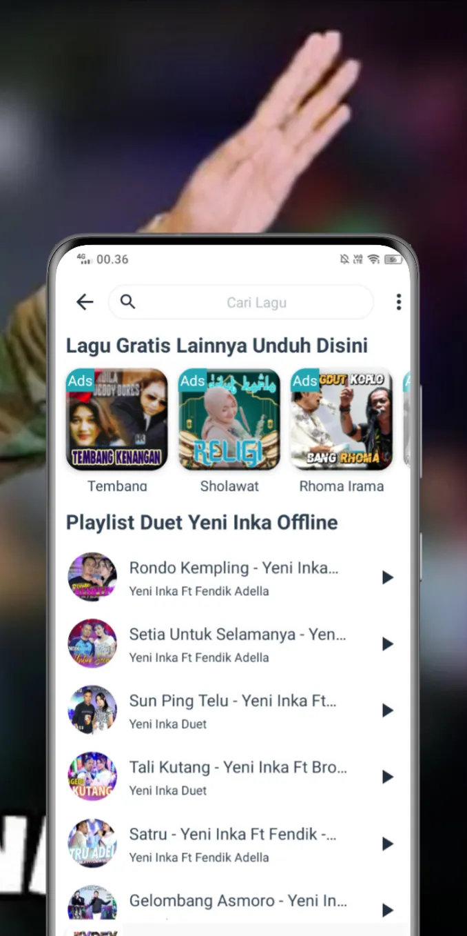 Lagu Duet Yeni Inka Offline | Indus Appstore | Screenshot