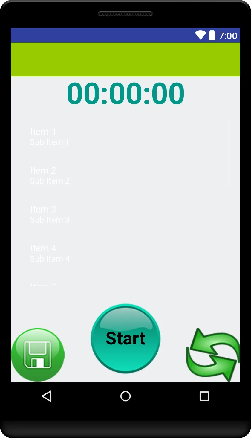 Easy Stopwatch and Countdown T | Indus Appstore | Screenshot