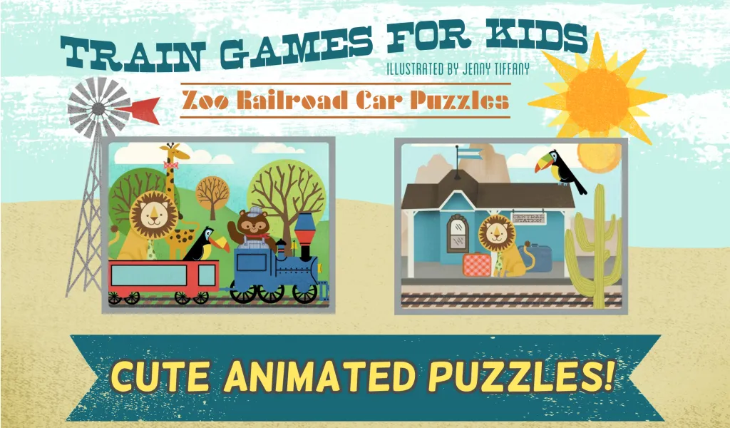 Train Games for Kids: Puzzles | Indus Appstore | Screenshot