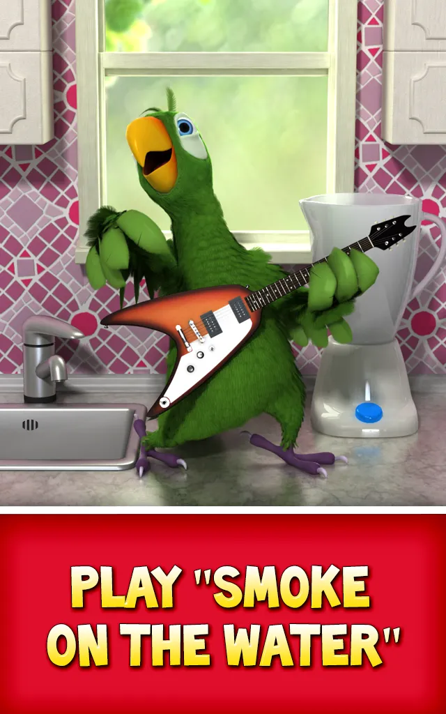 Talking Pierre the Parrot | Indus Appstore | Screenshot