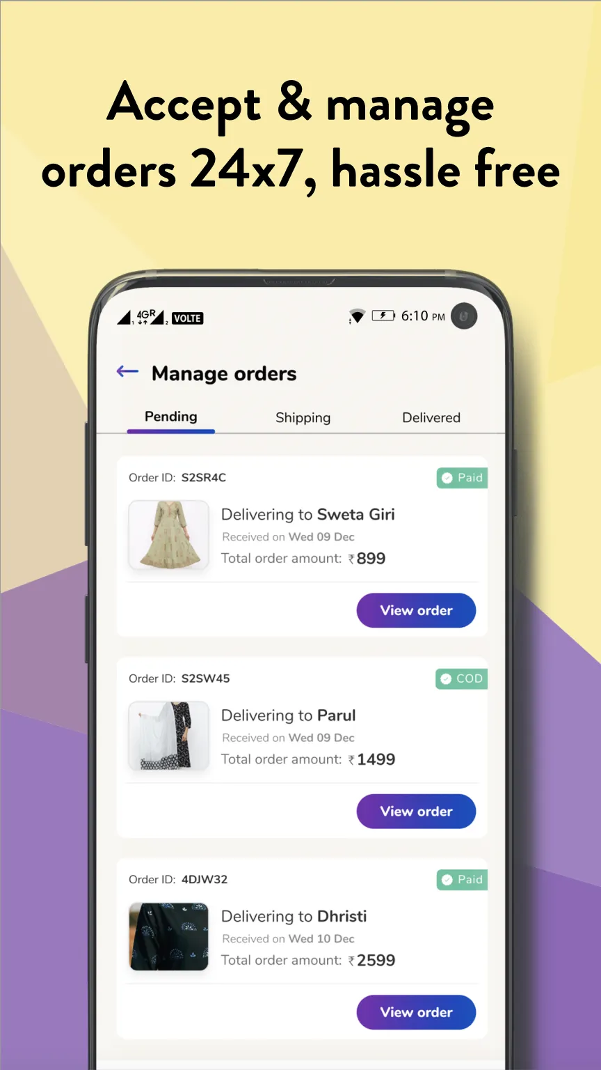 Sell on Vibecity: Seller App | Indus Appstore | Screenshot