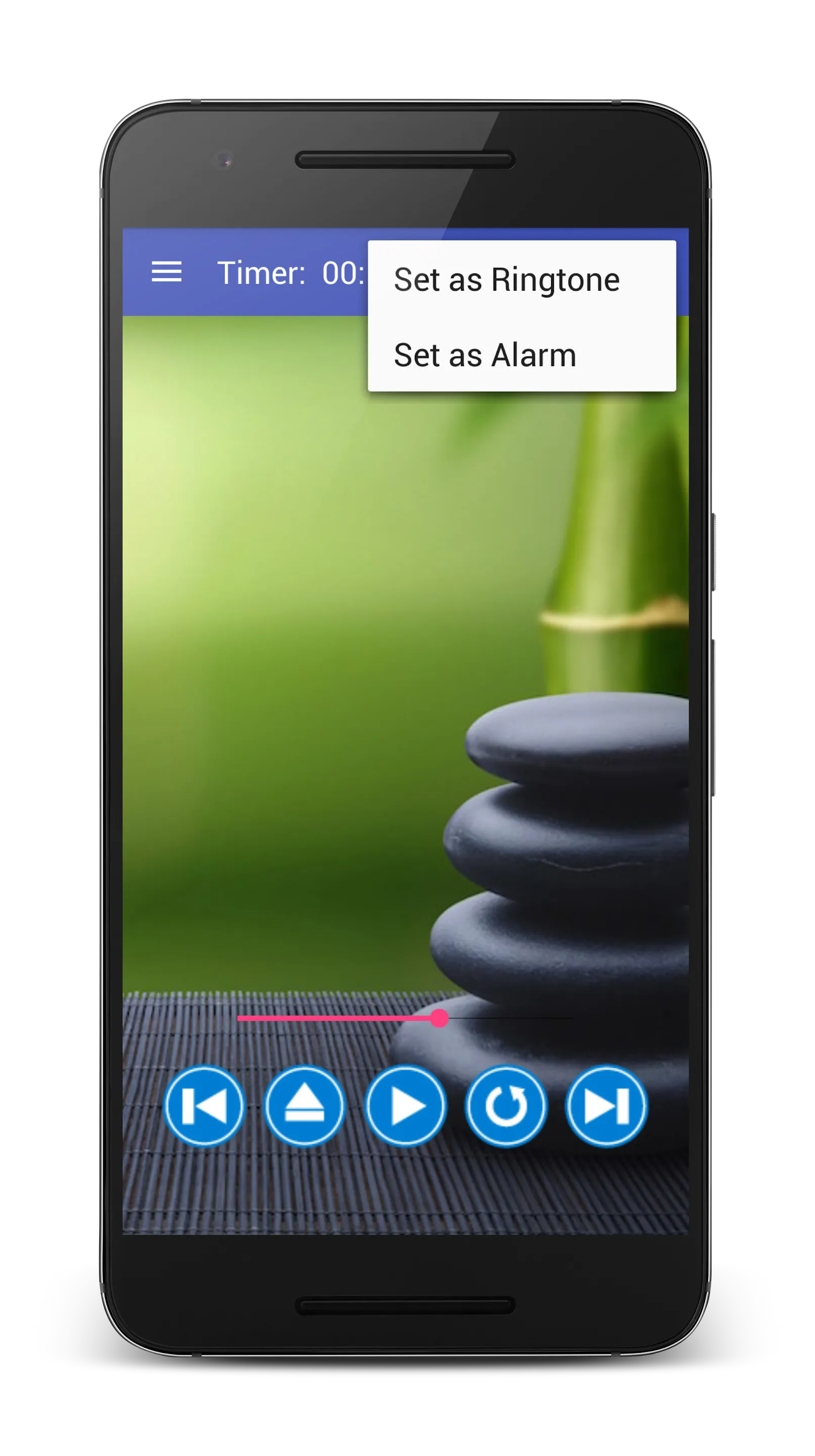 Meditation sounds Relax music | Indus Appstore | Screenshot