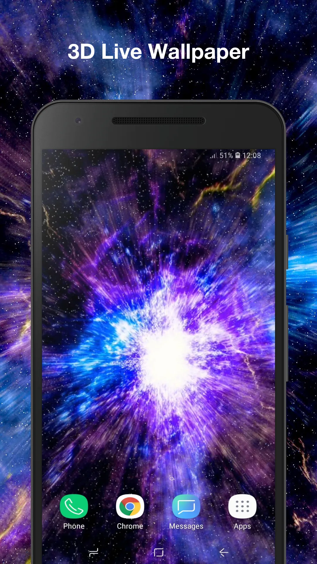 Deep Space Live Wallpaper | Indus Appstore | Screenshot