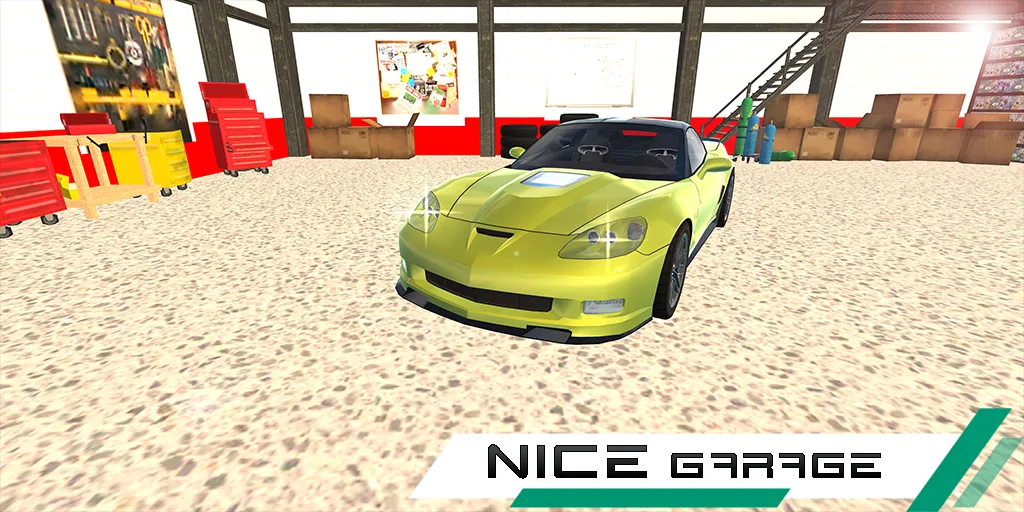 C6 Drift Car Simulator | Indus Appstore | Screenshot