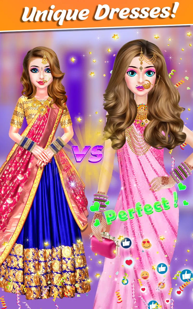 Indian Bride Makeup Dress Game | Indus Appstore | Screenshot