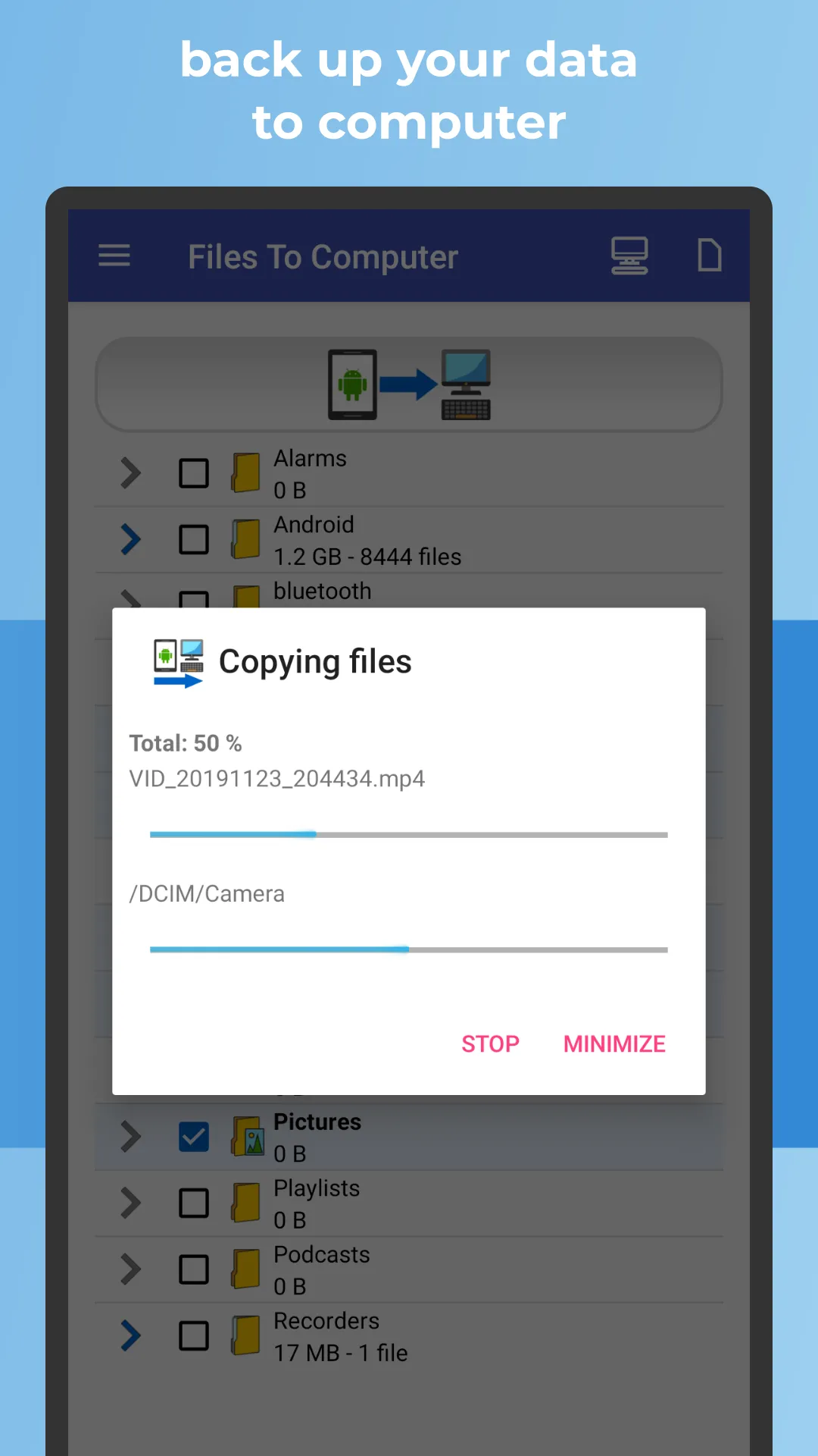 Transfer Files To Computer, PC | Indus Appstore | Screenshot