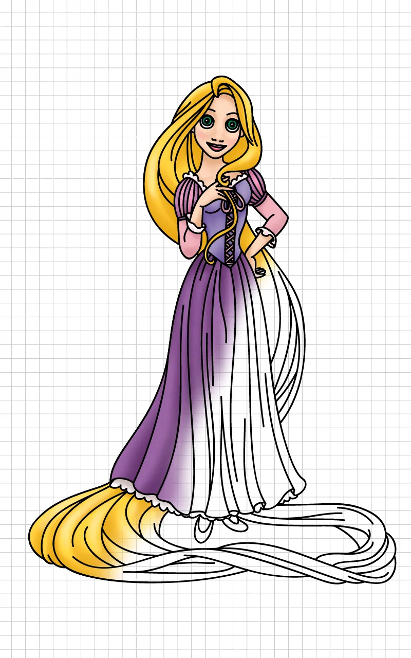 How to Draw Princess Lessons | Indus Appstore | Screenshot