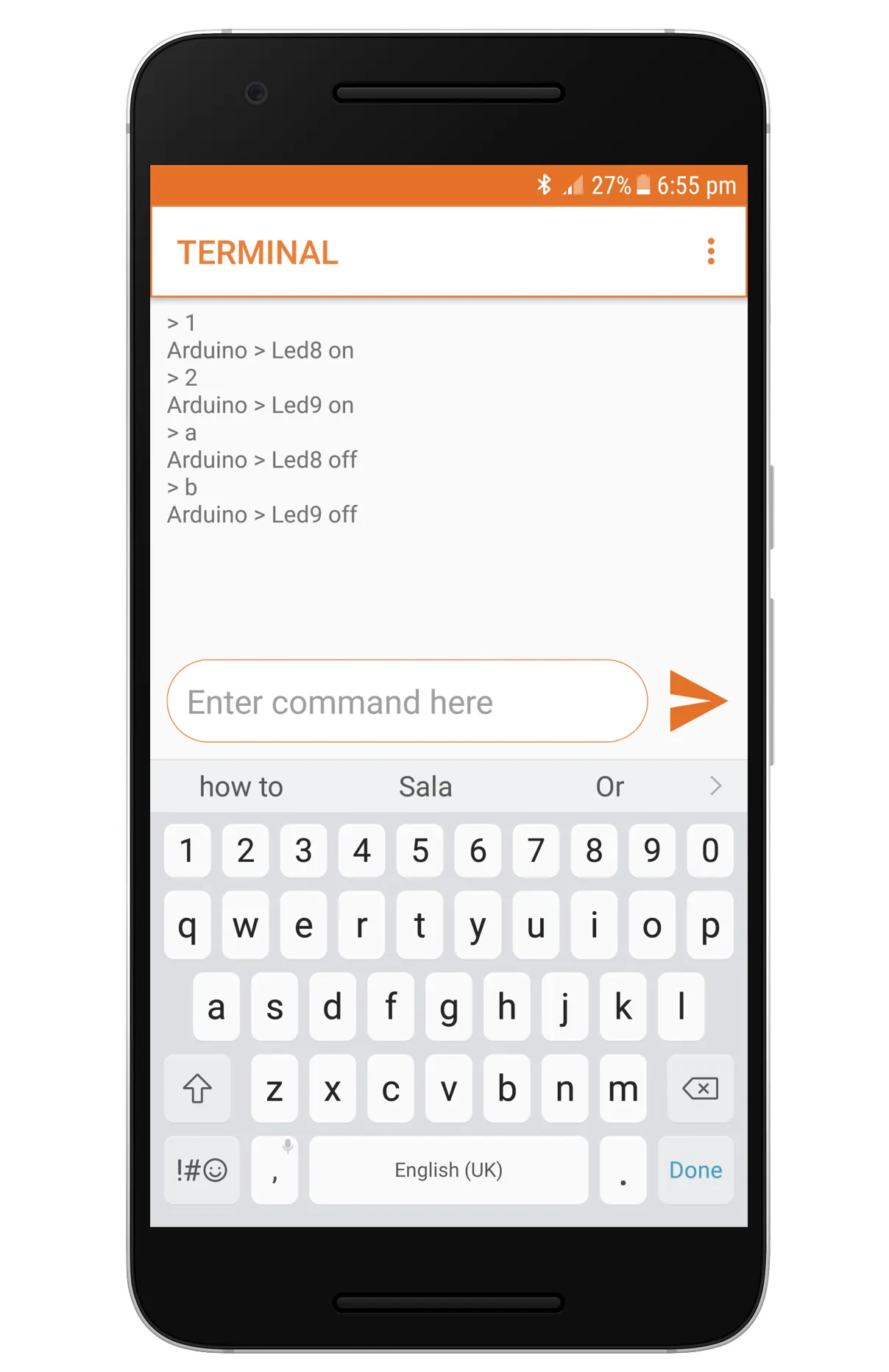 Arduino Bluetooth Controller | Indus Appstore | Screenshot