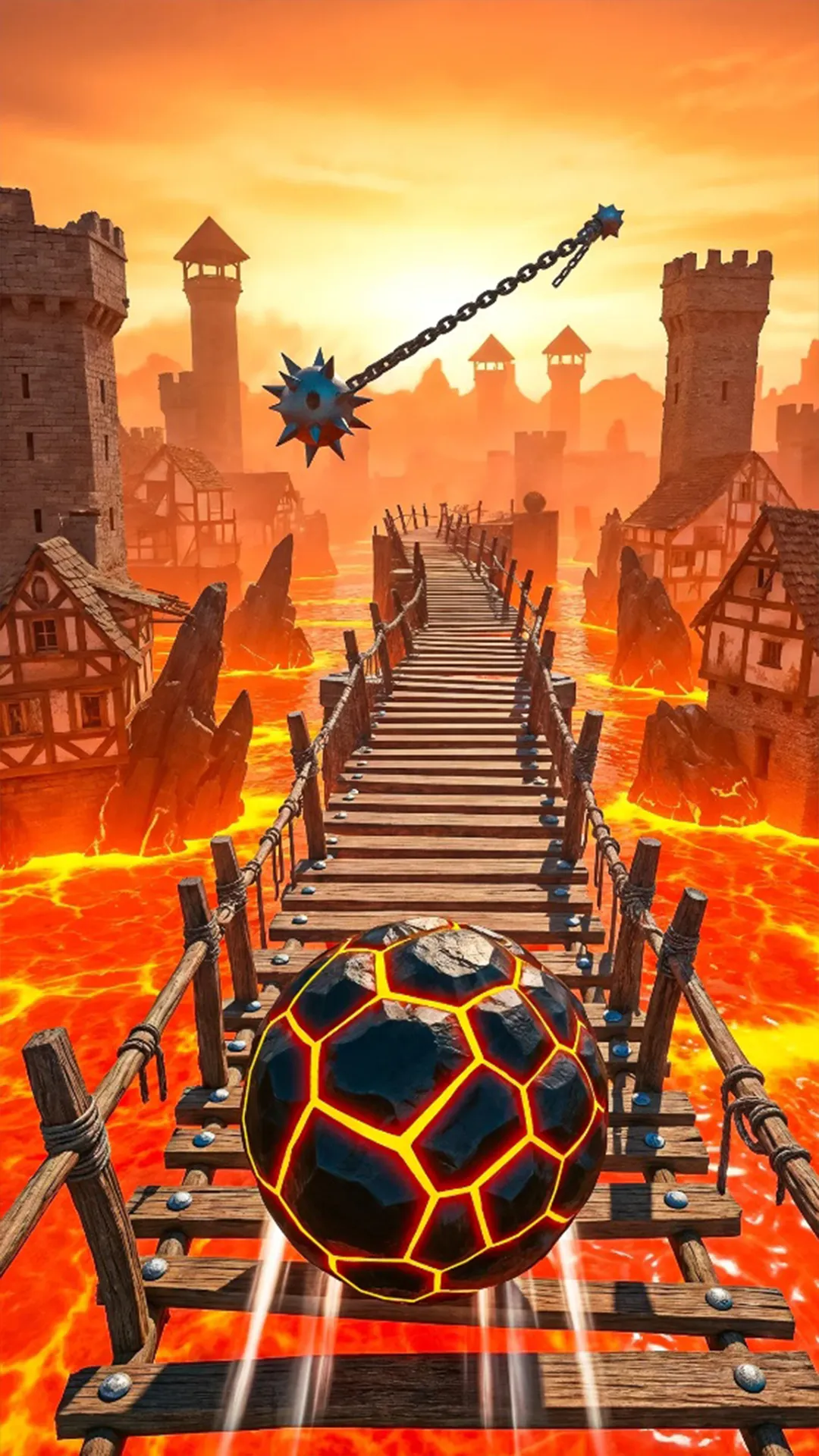 3D Rolling Balls Runner Game | Indus Appstore | Screenshot