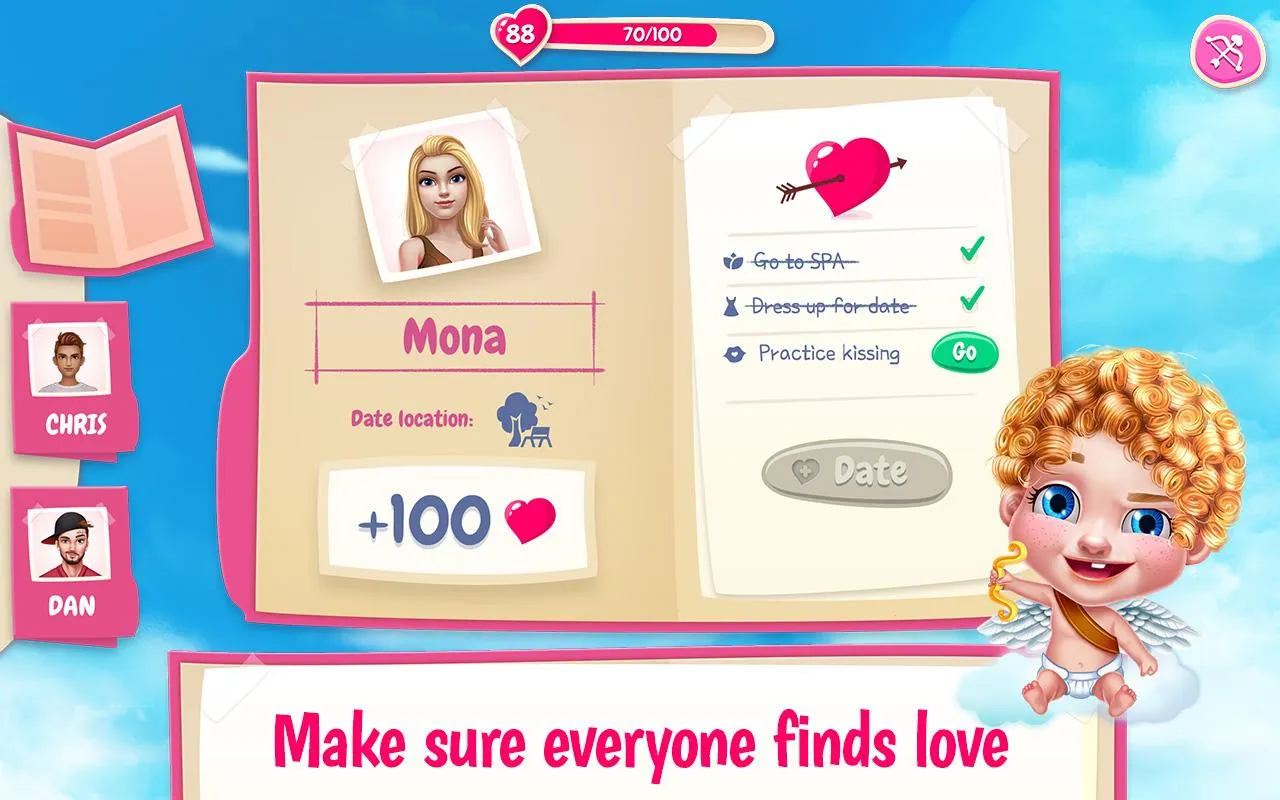 Love Kiss: Cupid's Mission | Indus Appstore | Screenshot