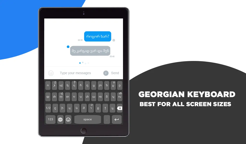 Georgian Keyboard | Indus Appstore | Screenshot