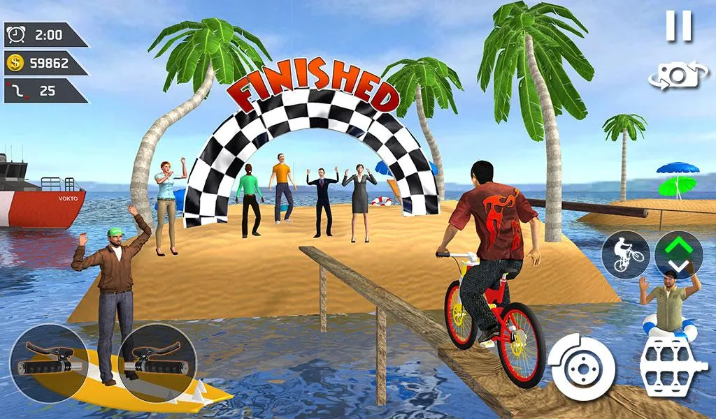 Waterpark BMX Bicycle Surfing | Indus Appstore | Screenshot