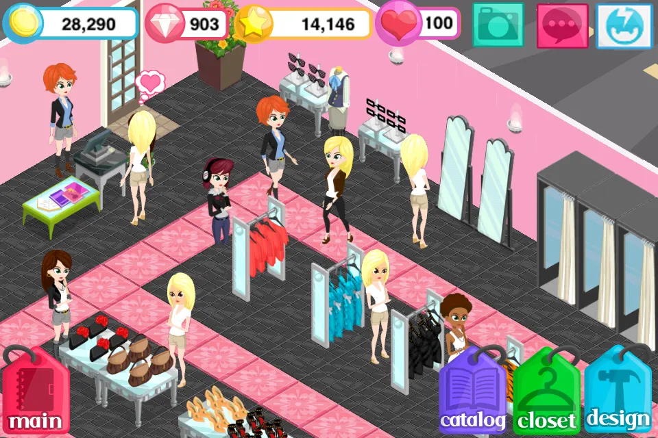 Fashion Story: Pink Punk | Indus Appstore | Screenshot