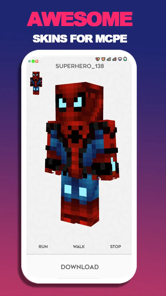 Superhero Skin Craft | Indus Appstore | Screenshot