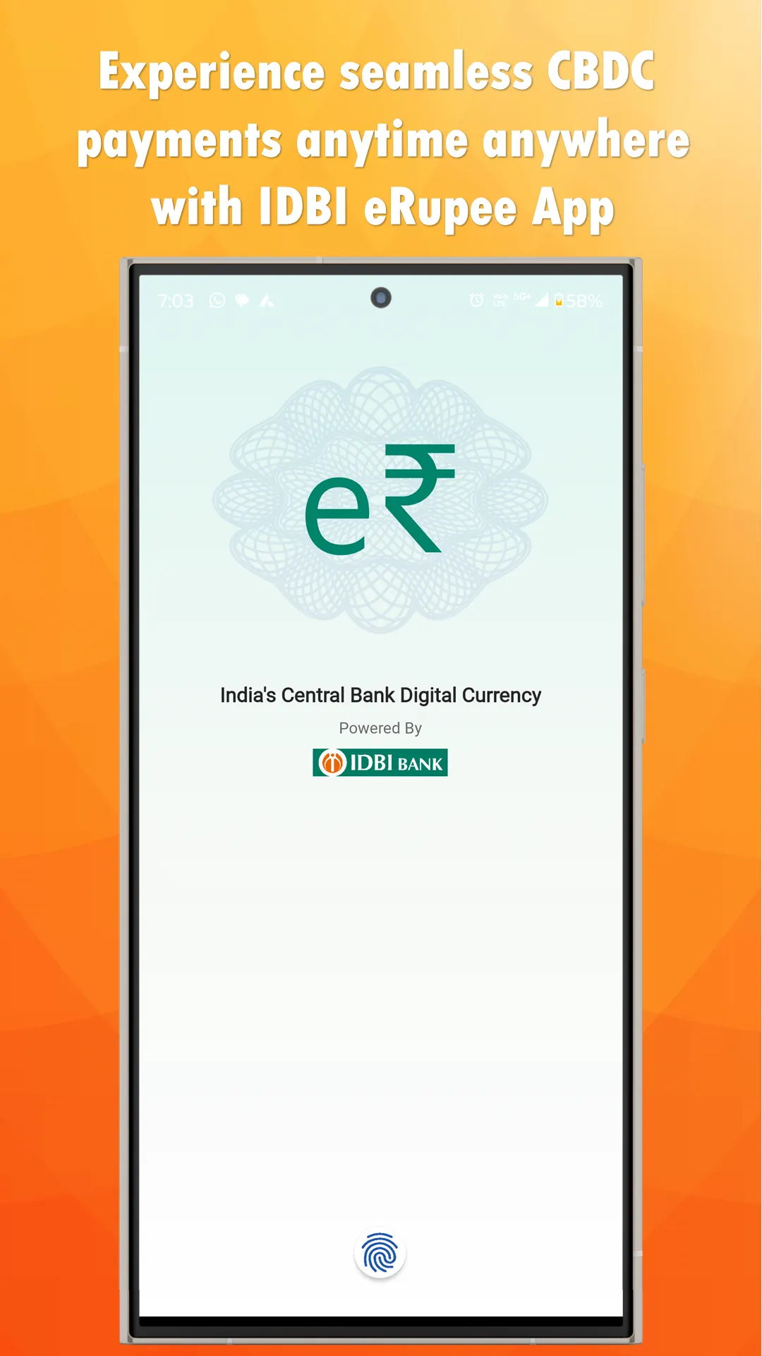 IDBI eRupee | Indus Appstore | Screenshot