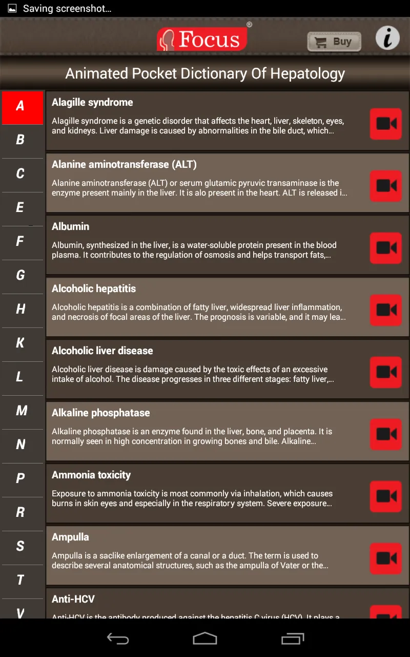 Hepatology - Medical Dict. | Indus Appstore | Screenshot