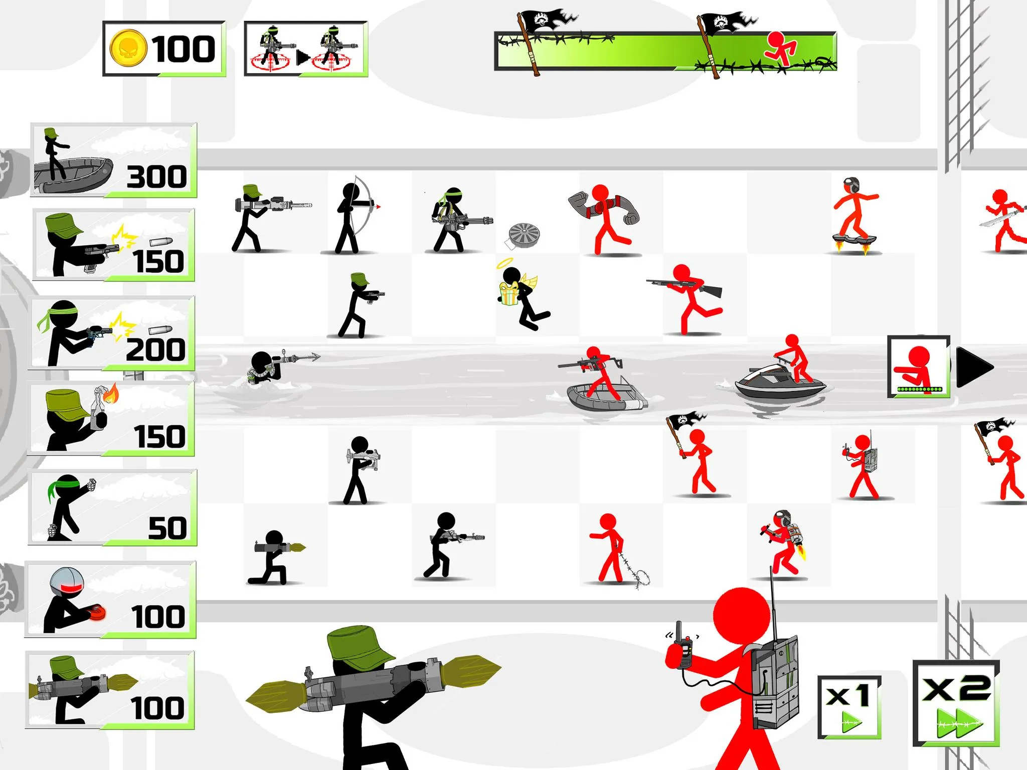 Stickman Army : The Defenders | Indus Appstore | Screenshot