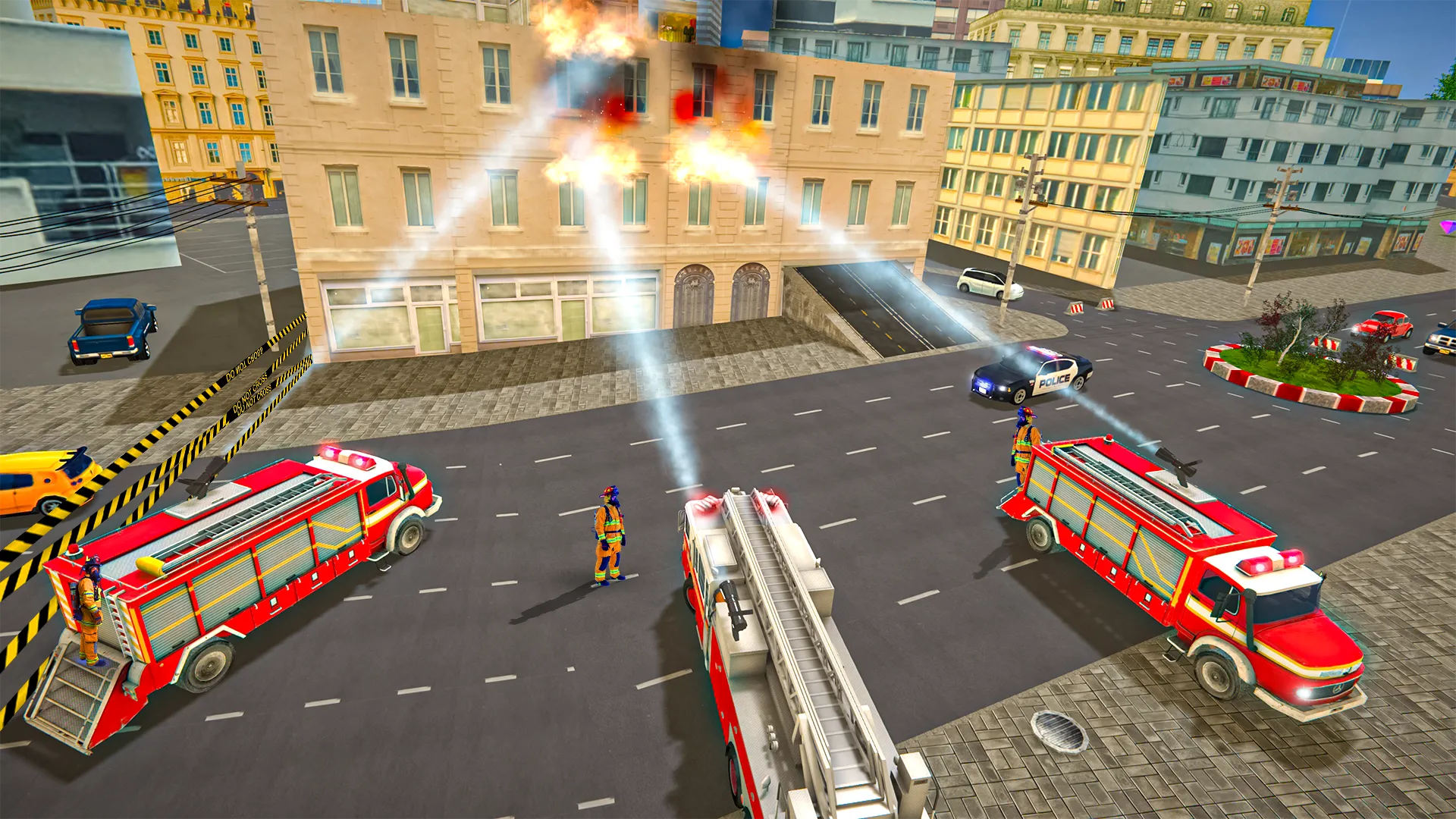 Flying Fire Truck Driving Sim | Indus Appstore | Screenshot