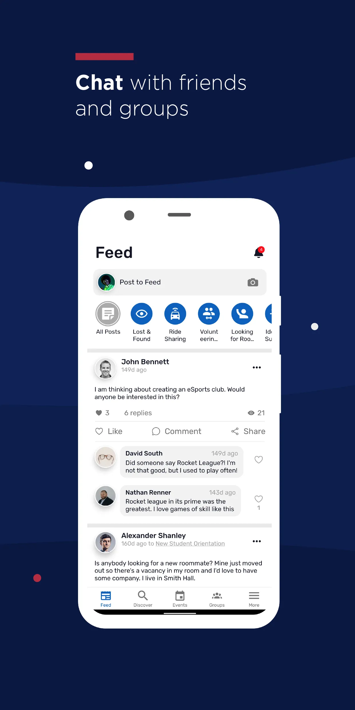 UHD CampusGroups | Indus Appstore | Screenshot