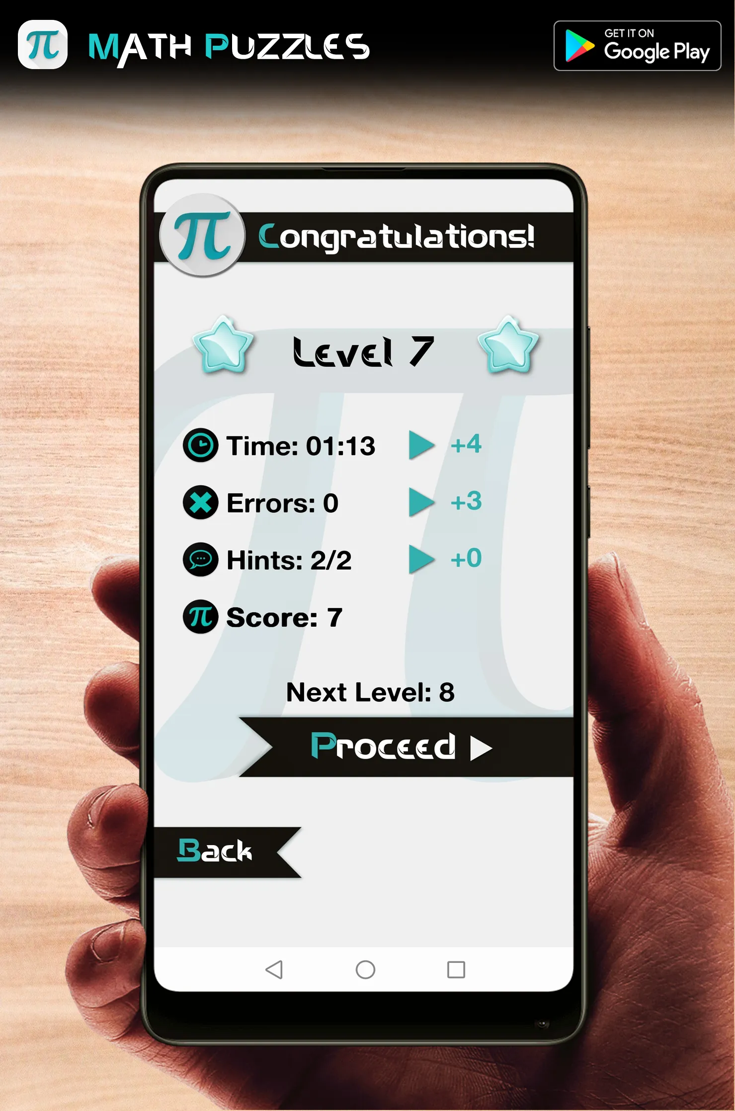 Math Puzzles | Indus Appstore | Screenshot