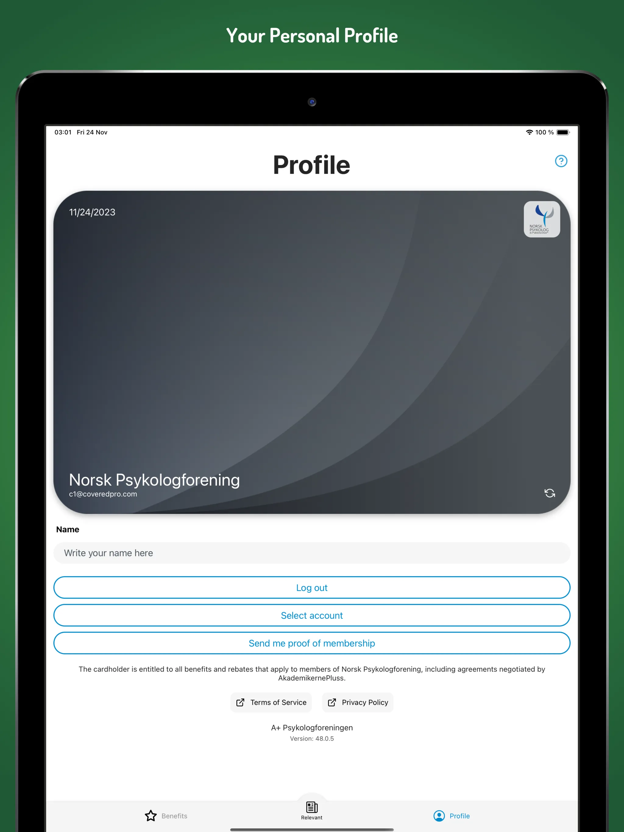 A+ Psykologforeningen | Indus Appstore | Screenshot