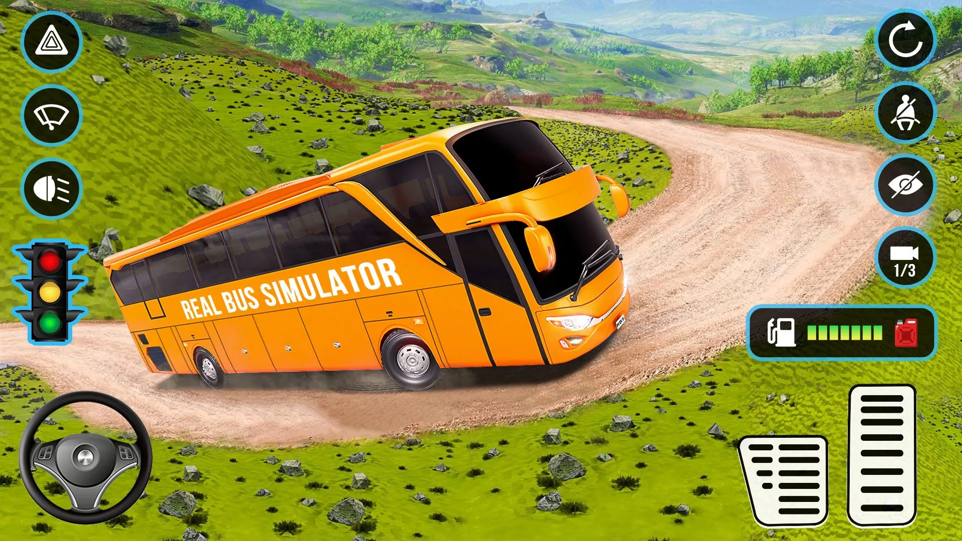 Real Bus Simulator: WW BusTour | Indus Appstore | Screenshot