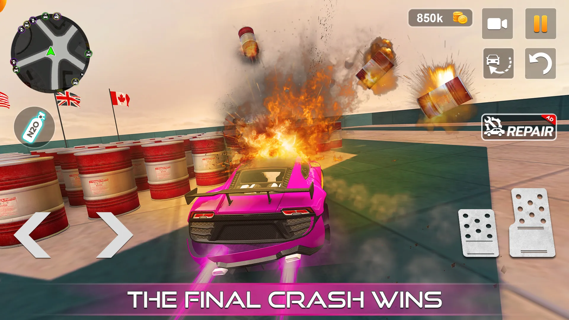 Car Crash Games Mega Car Games | Indus Appstore | Screenshot