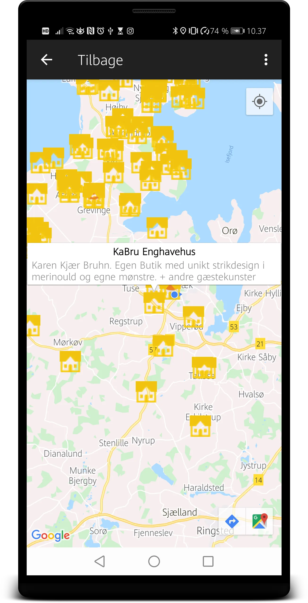 KunstGuide - Holbæk og Odsherr | Indus Appstore | Screenshot