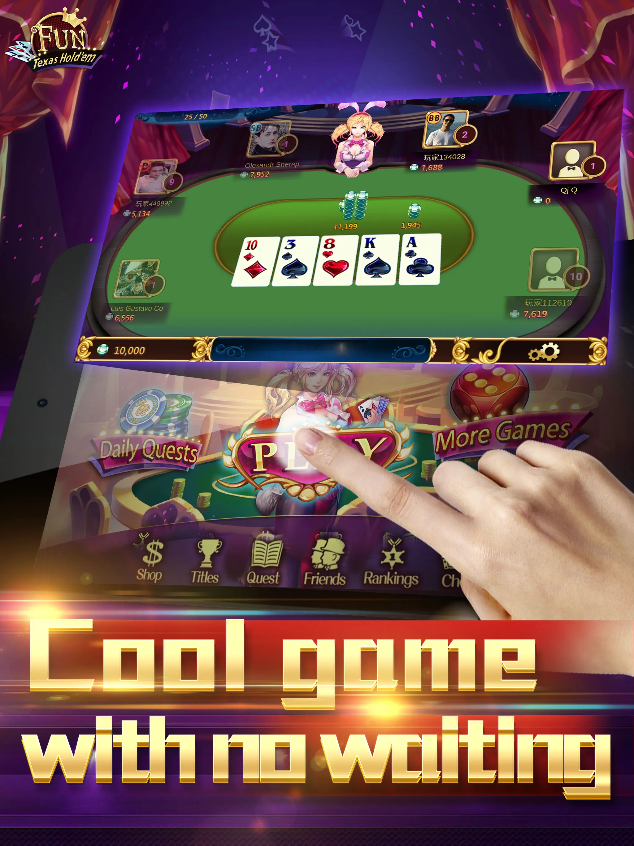 Fun Texas Holdem: Poker Clash | Indus Appstore | Screenshot