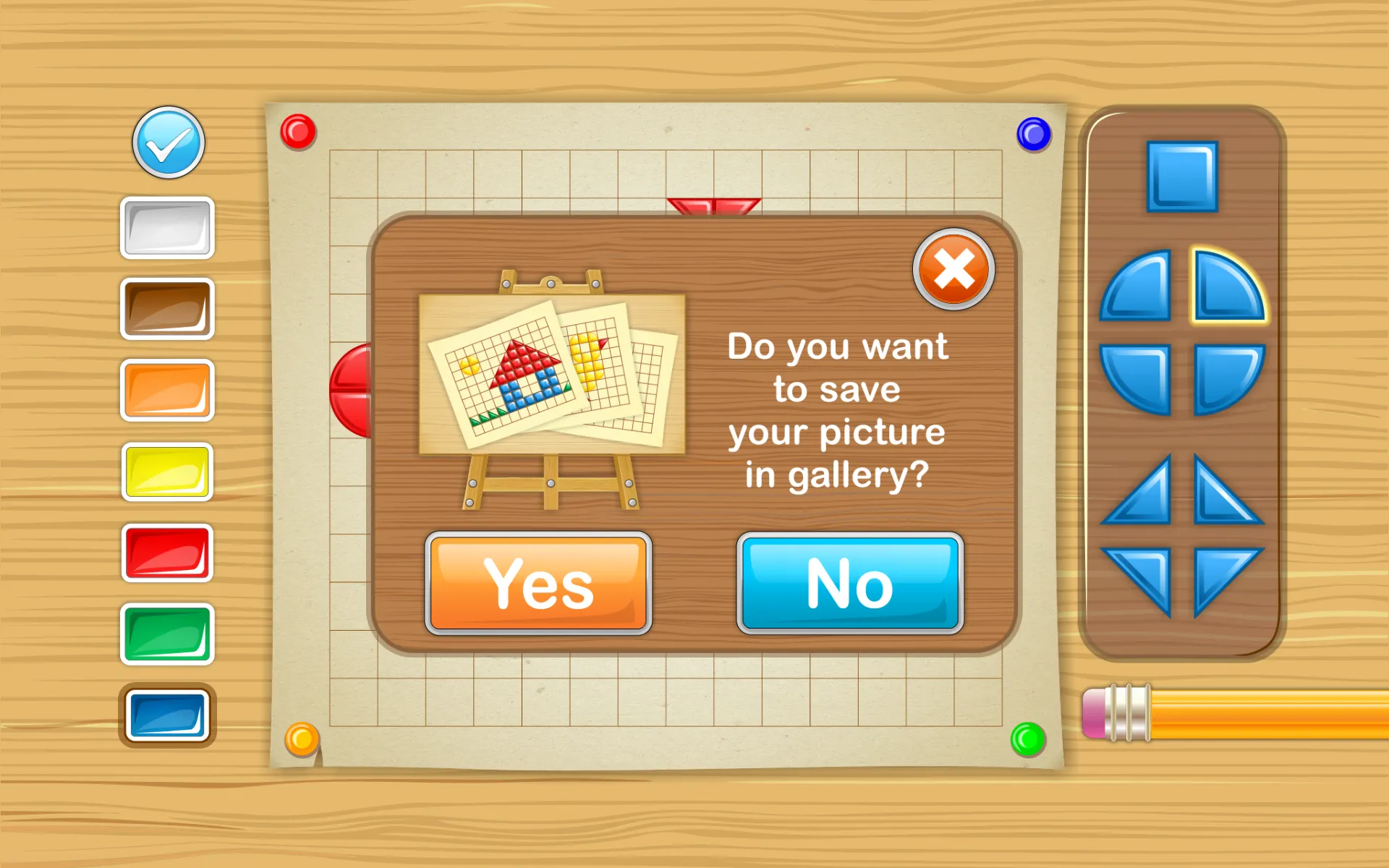 Kids Draw with Shapes Lite | Indus Appstore | Screenshot