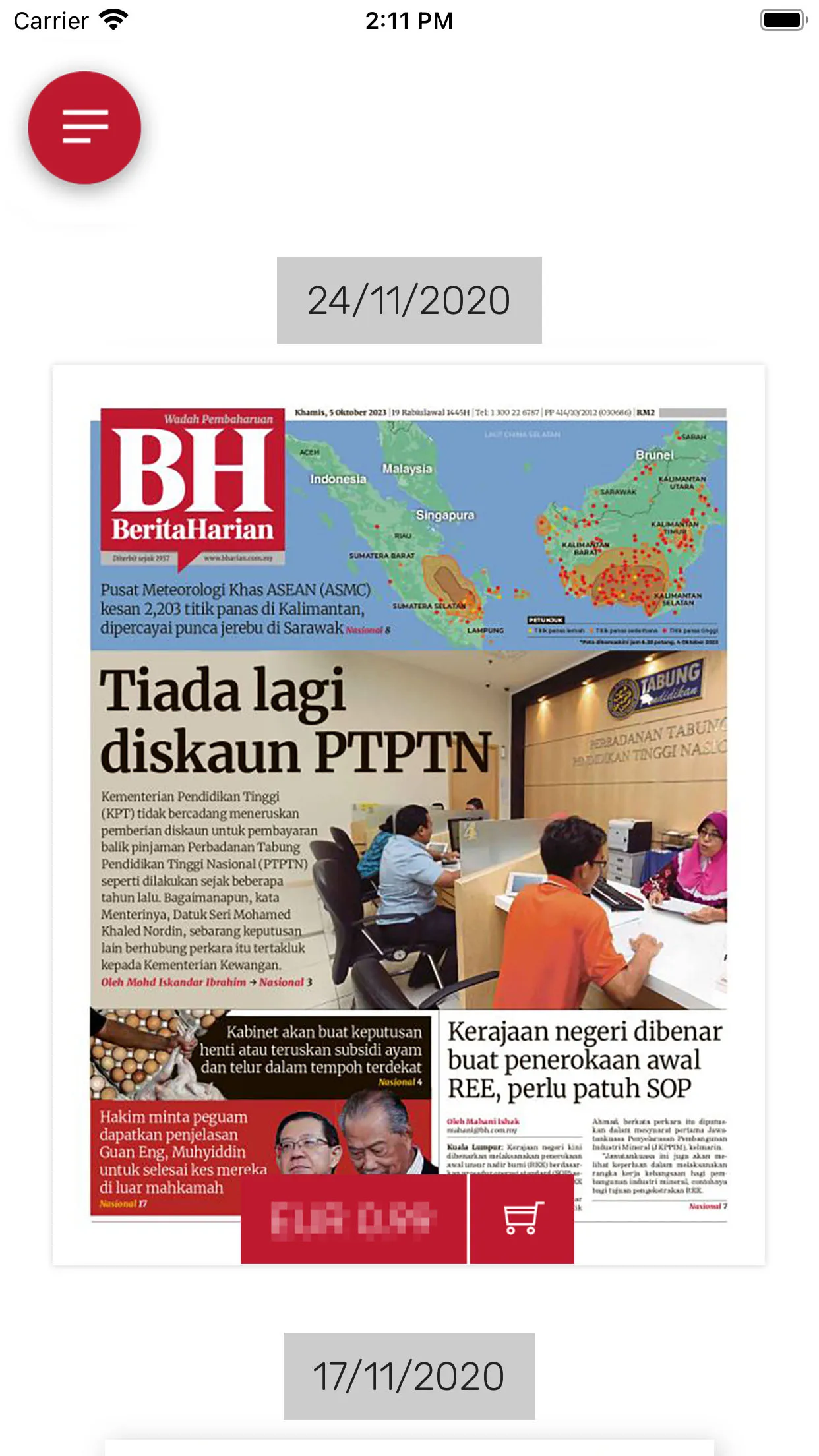 Berita Harian ePaper | Indus Appstore | Screenshot