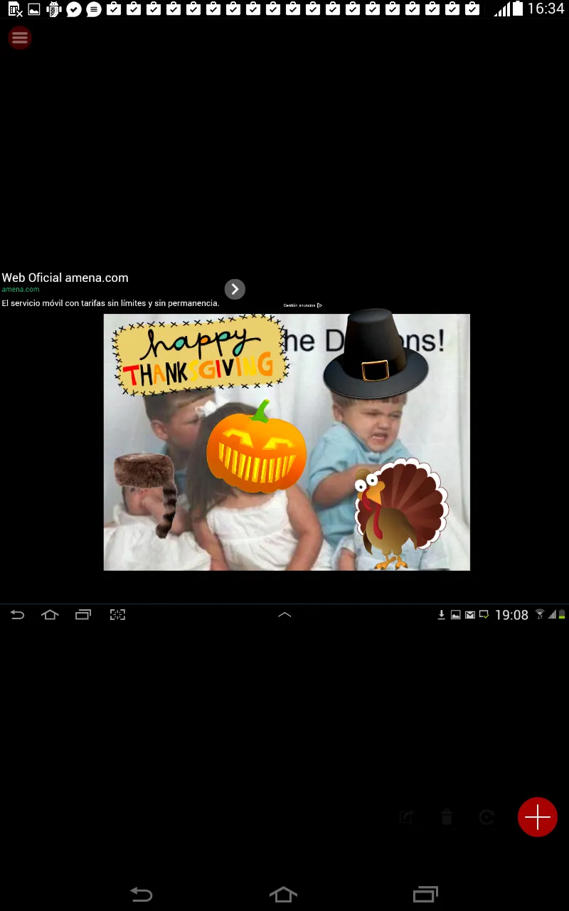 Thanksgiving Photo Stickers | Indus Appstore | Screenshot