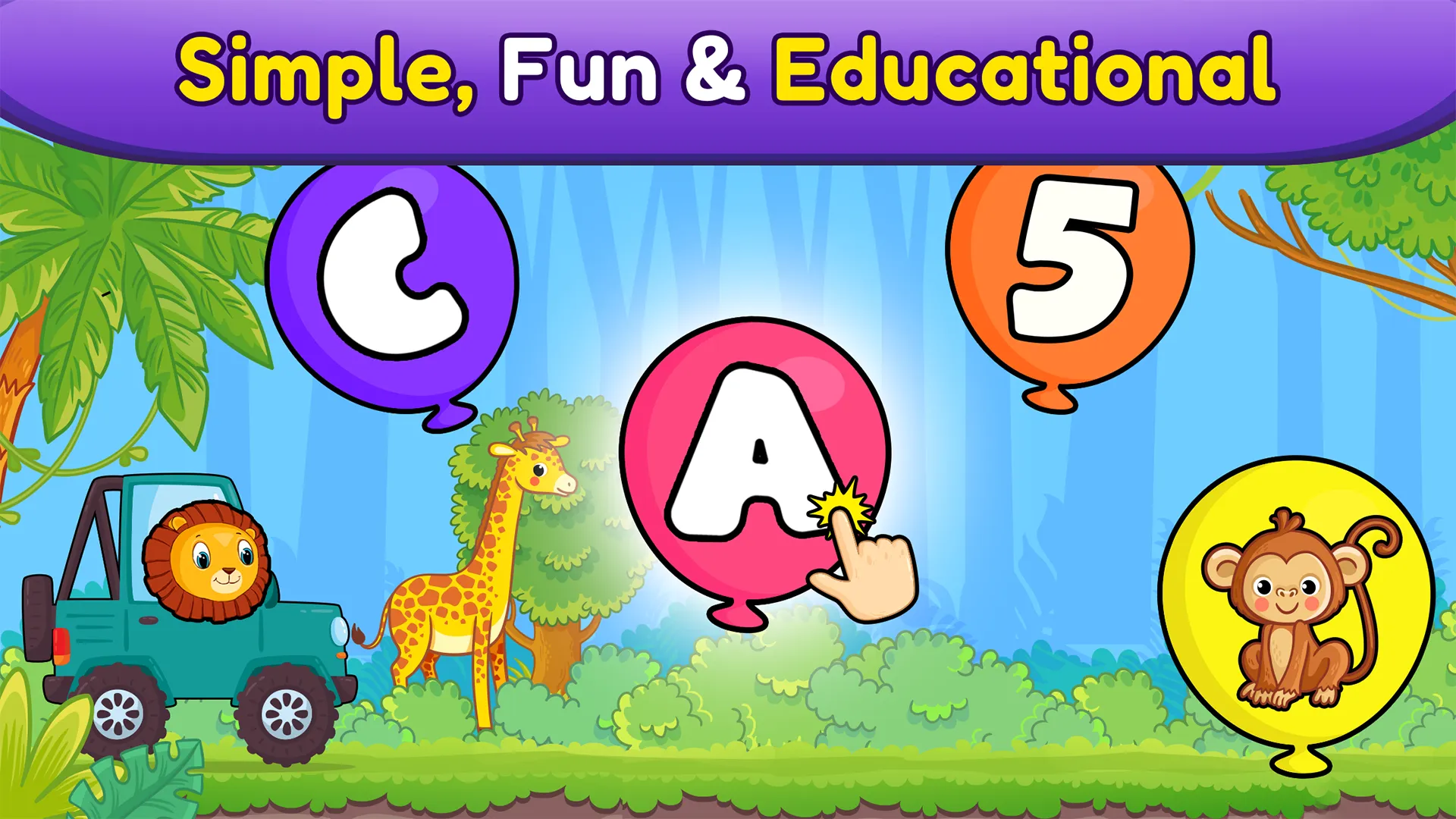 Balloon Pop Kids Learning Game | Indus Appstore | Screenshot