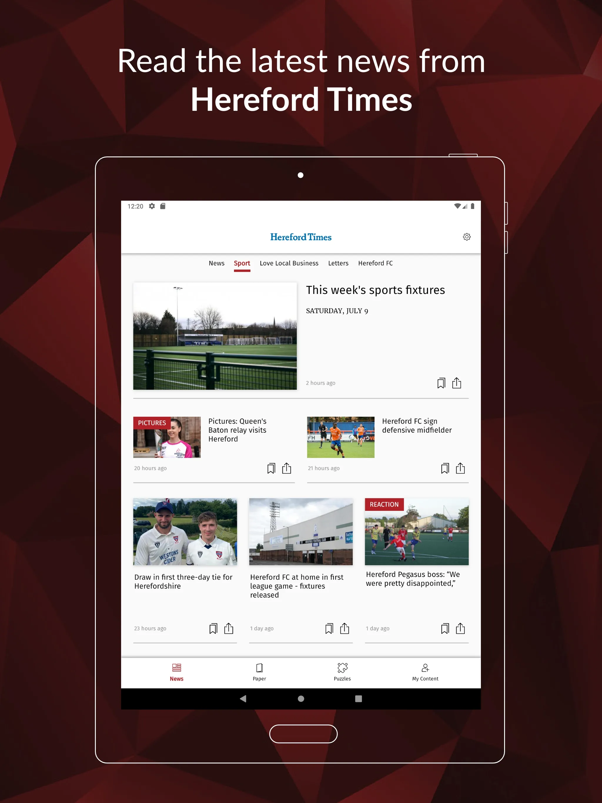 Hereford Times | Indus Appstore | Screenshot