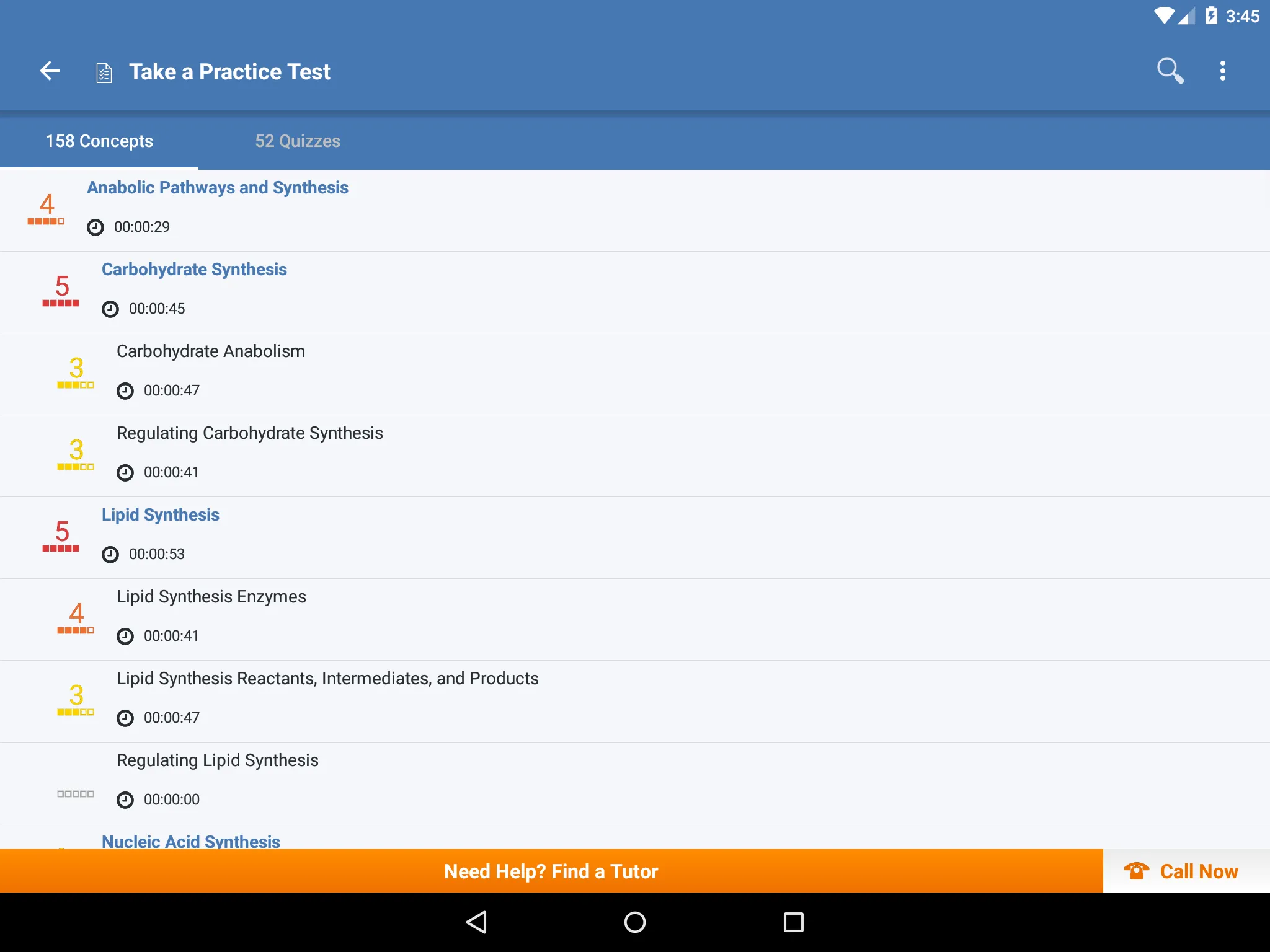 Biochemistry Practice & Prep | Indus Appstore | Screenshot