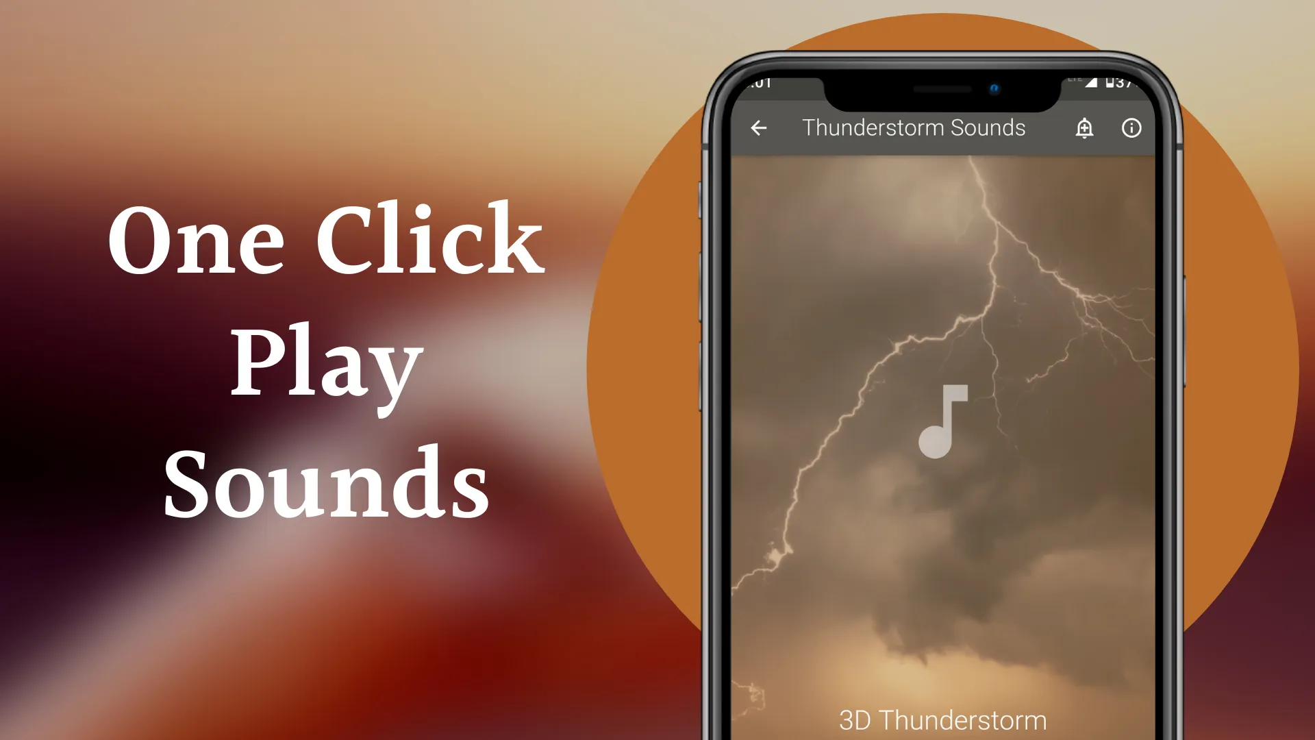 Thunderstorm Sounds | Indus Appstore | Screenshot