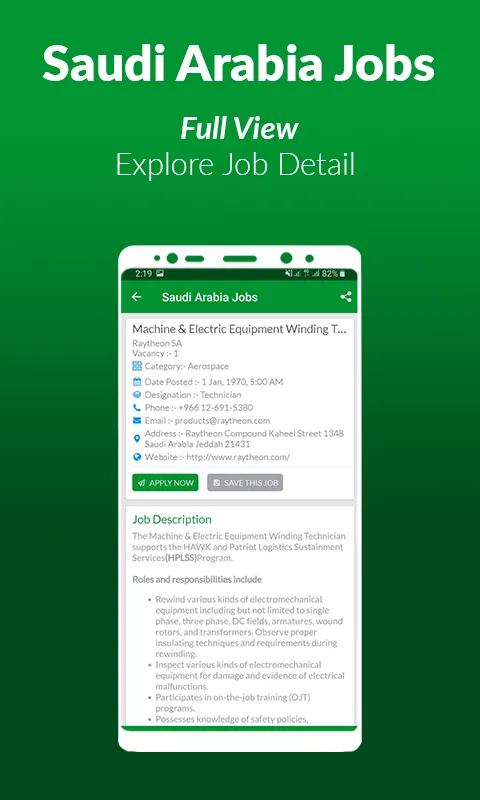 Saudi Arabia Jobs | Indus Appstore | Screenshot