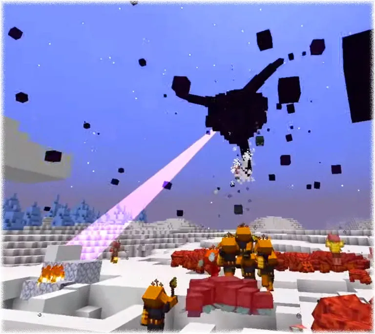 Crackers Wither Storm PE Mod | Indus Appstore | Screenshot