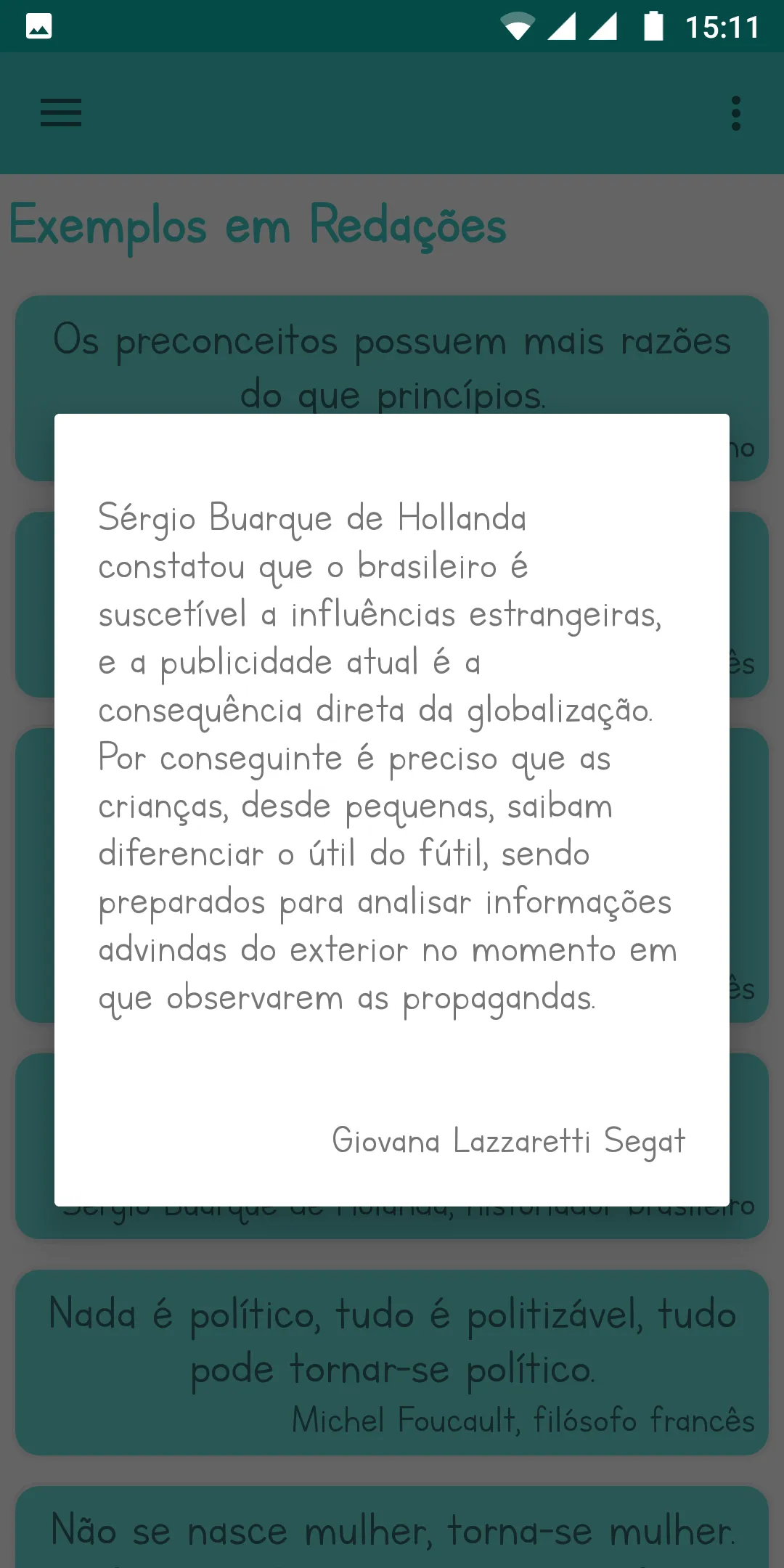 Citação Redação | Indus Appstore | Screenshot