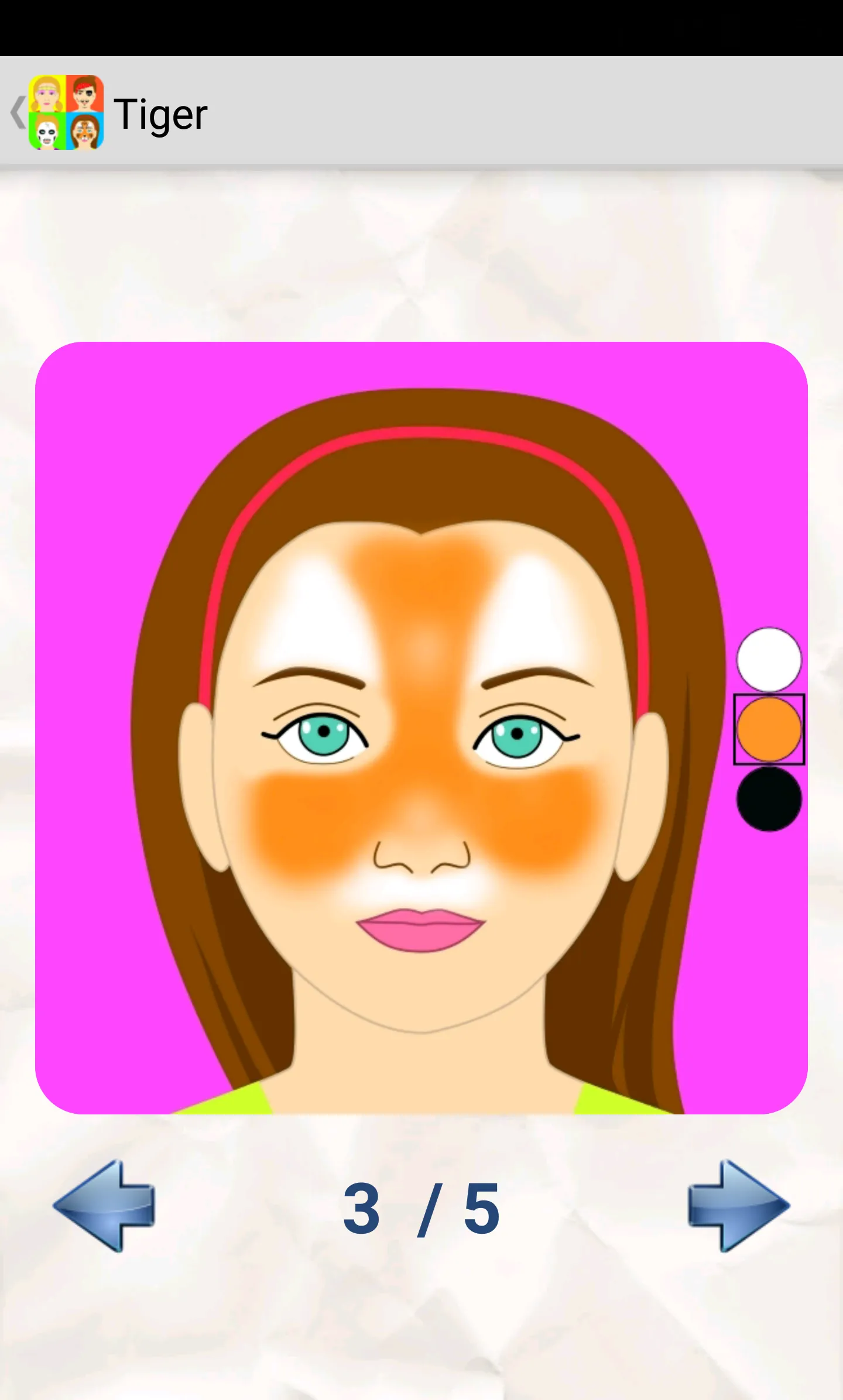 Face Painting 1-2-3 | Indus Appstore | Screenshot