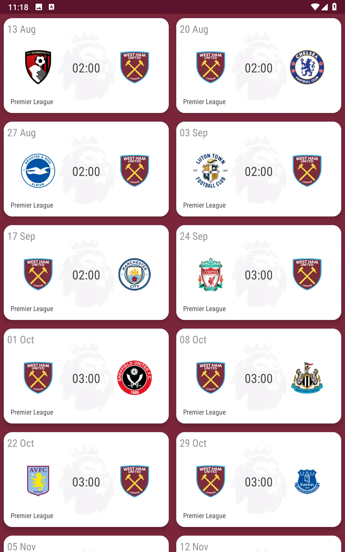 West Ham United Fan App | Indus Appstore | Screenshot