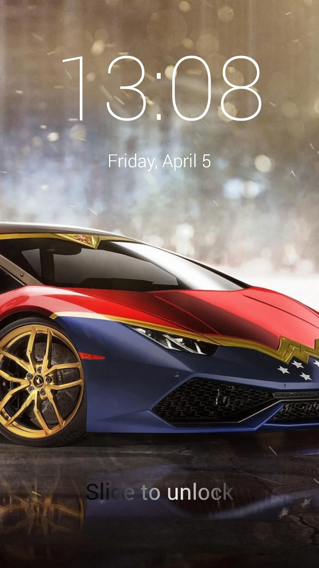 Real Sport Car Lock Screen | Indus Appstore | Screenshot